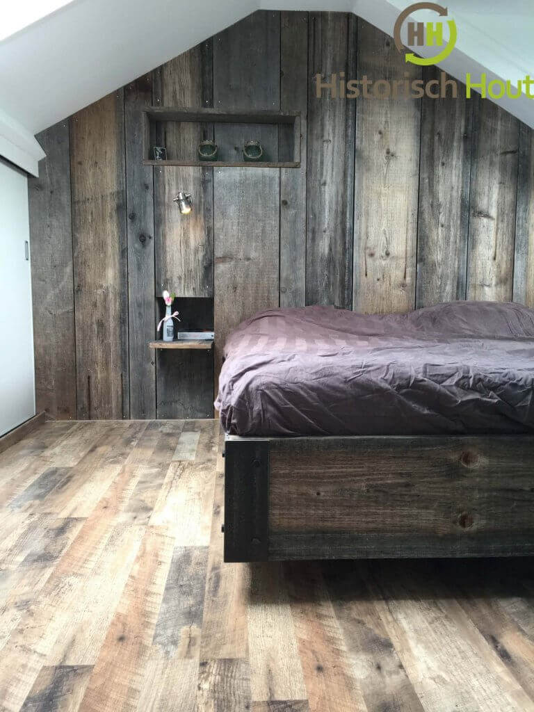 barnwood wandbekleding