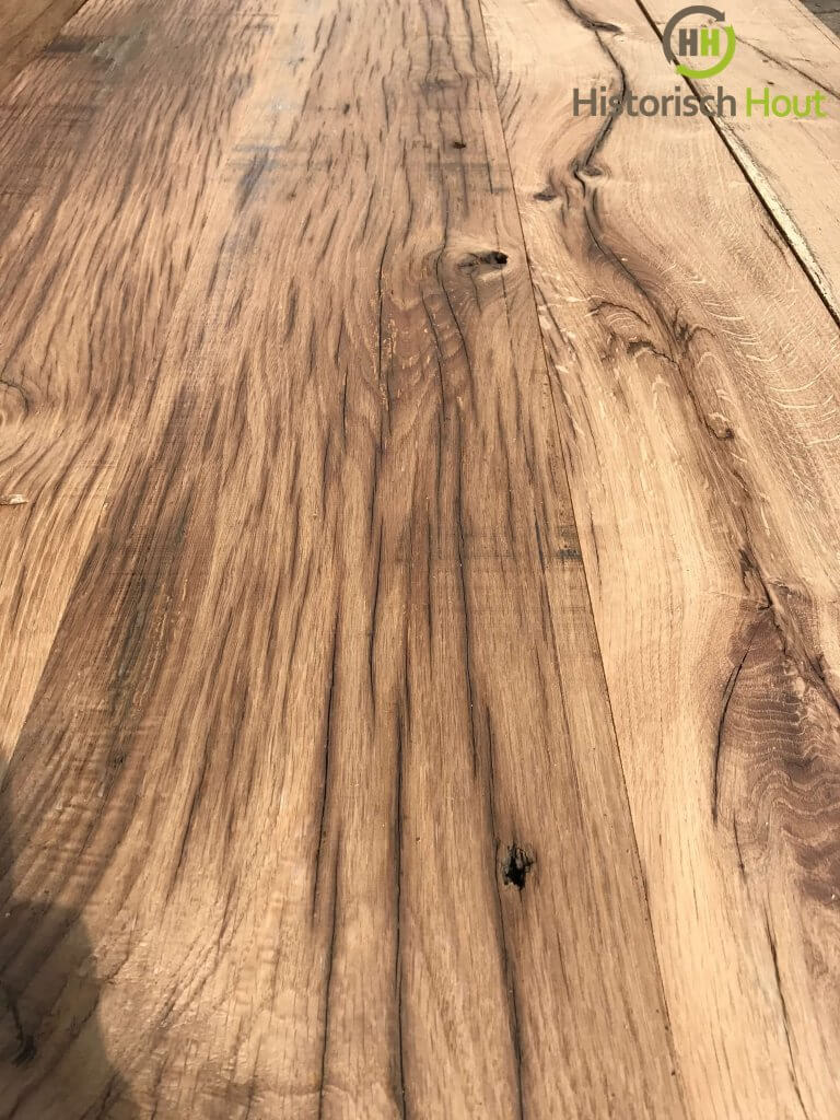 Reclaimed old oak