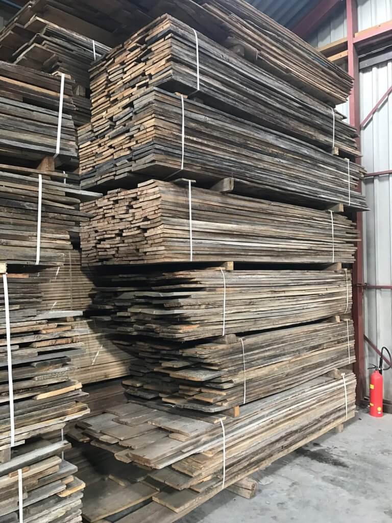 Large range of pine & spruce barn wood