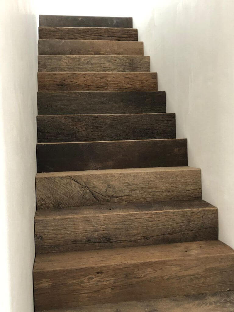Old oak staircase