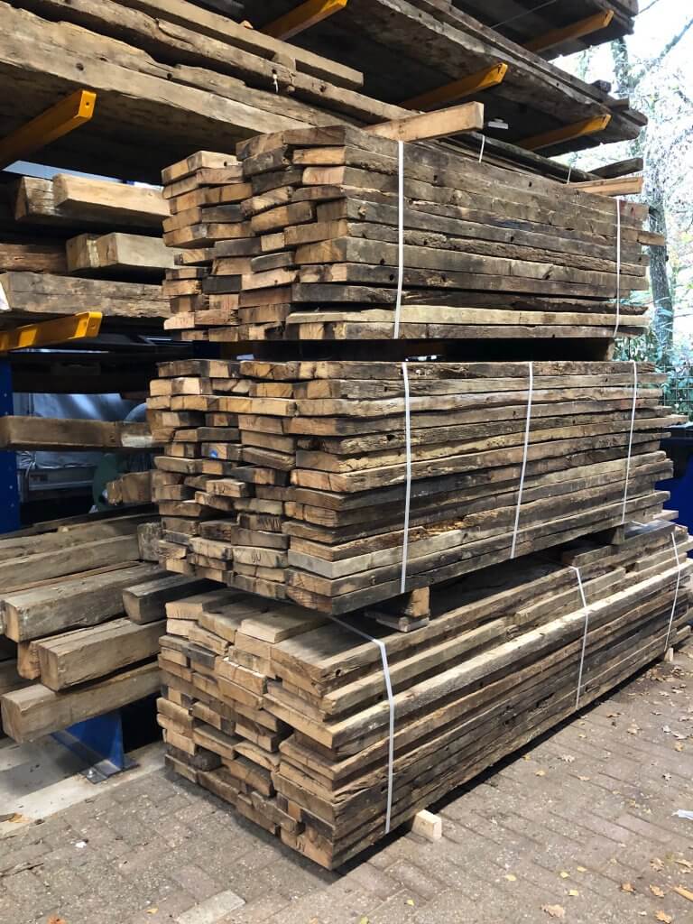 Houthandel oud hout