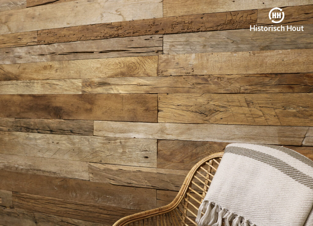 Barnwood wandbekleding