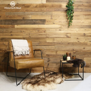 Wooden wall cladding