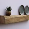 Industrial wall shelves