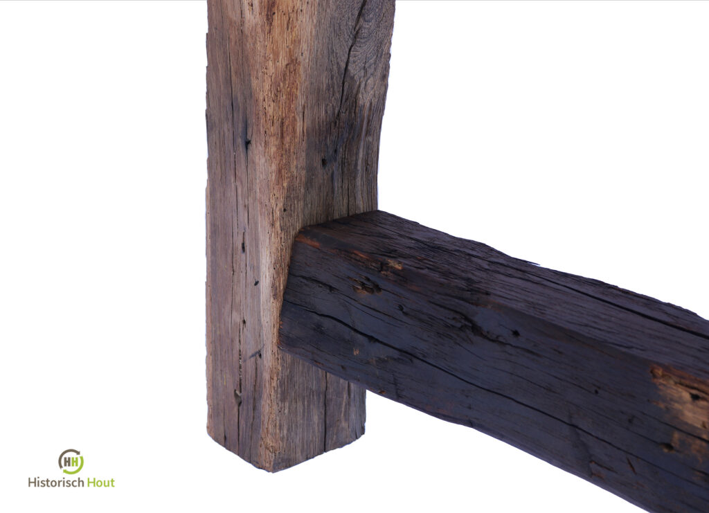 Table leg old oak