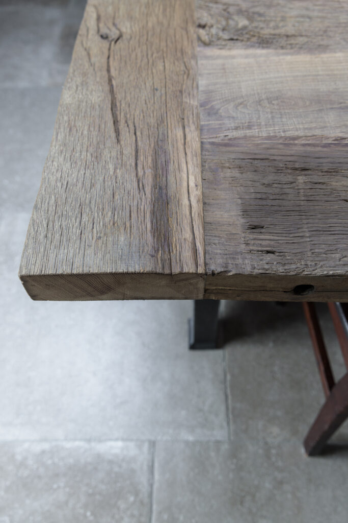 Oud hout tafel