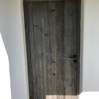 Barnwood deur