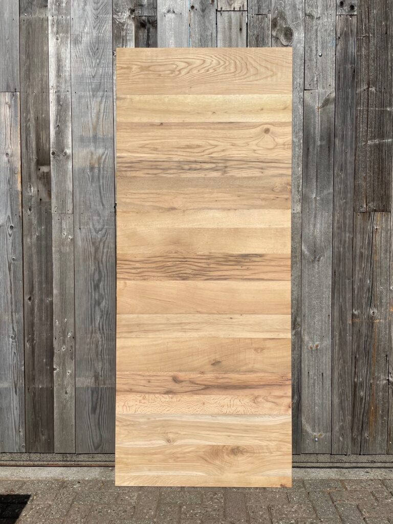 oak barnwood door