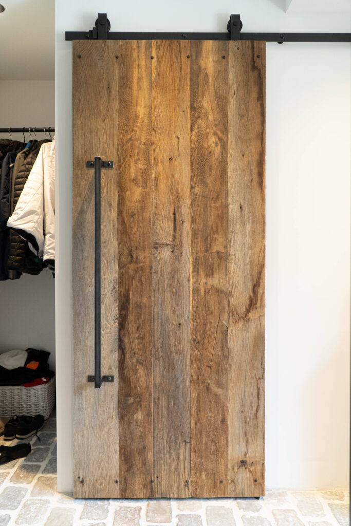 old oak loft door