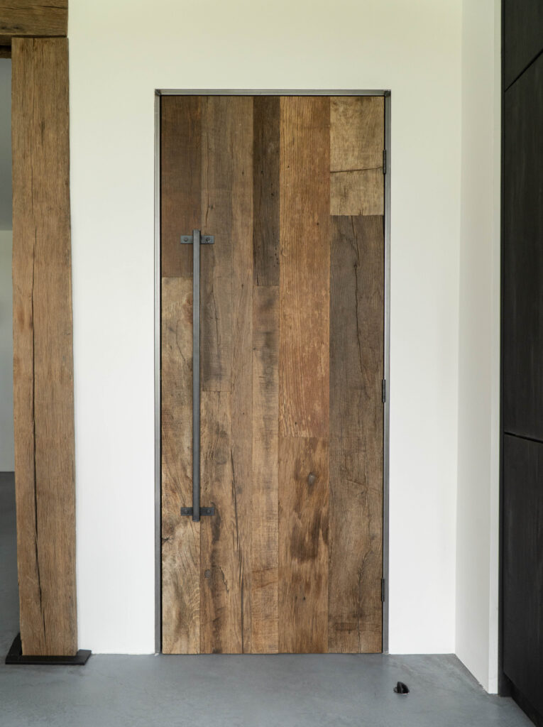 Reclaimed oak doors