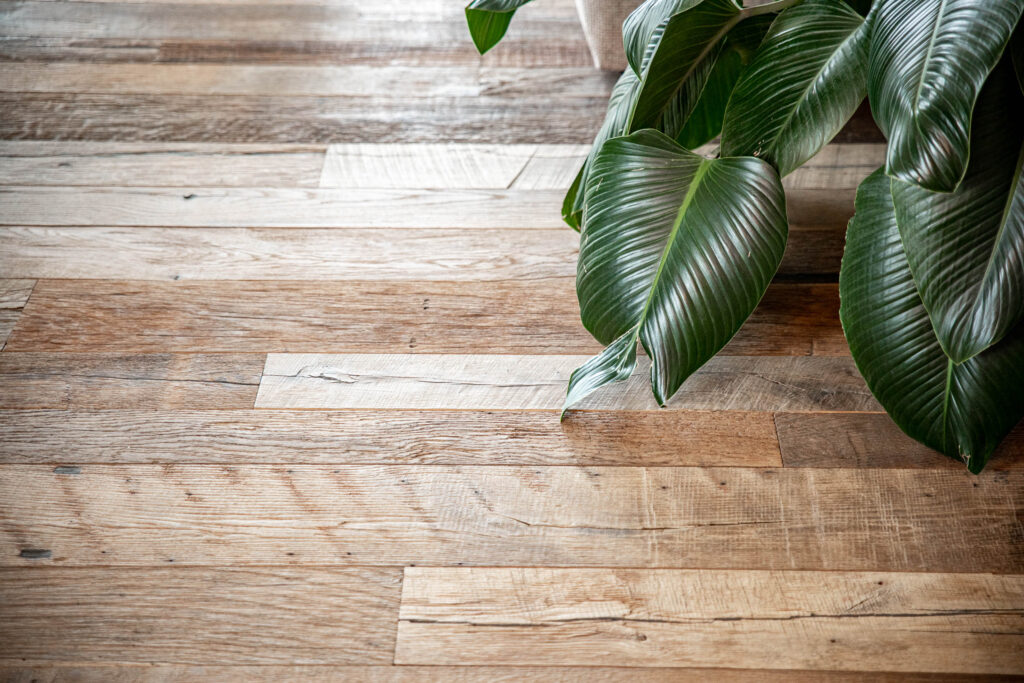 Barn Wood Wide plank floor