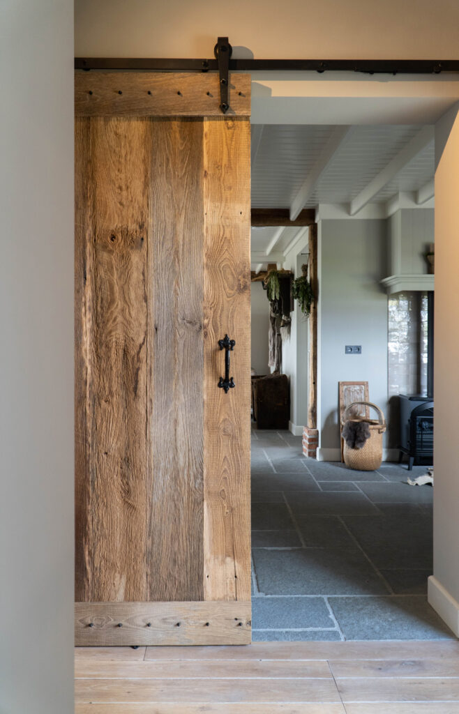 Loft door oak