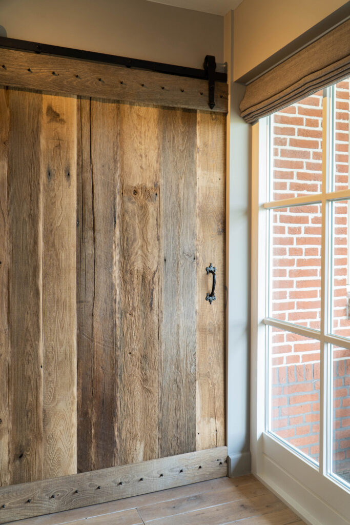 Loft doors oak