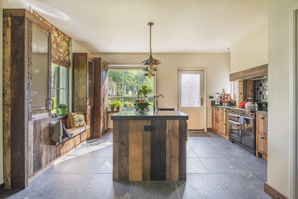 kitchen front old oak