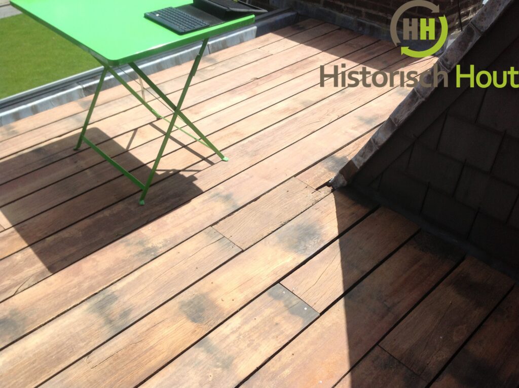 planed decking boards