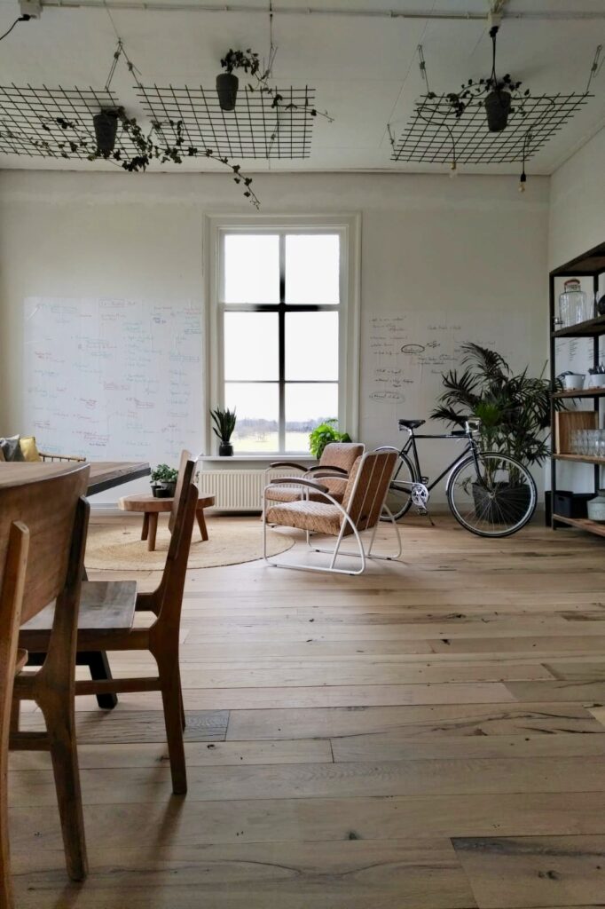 old oak floors