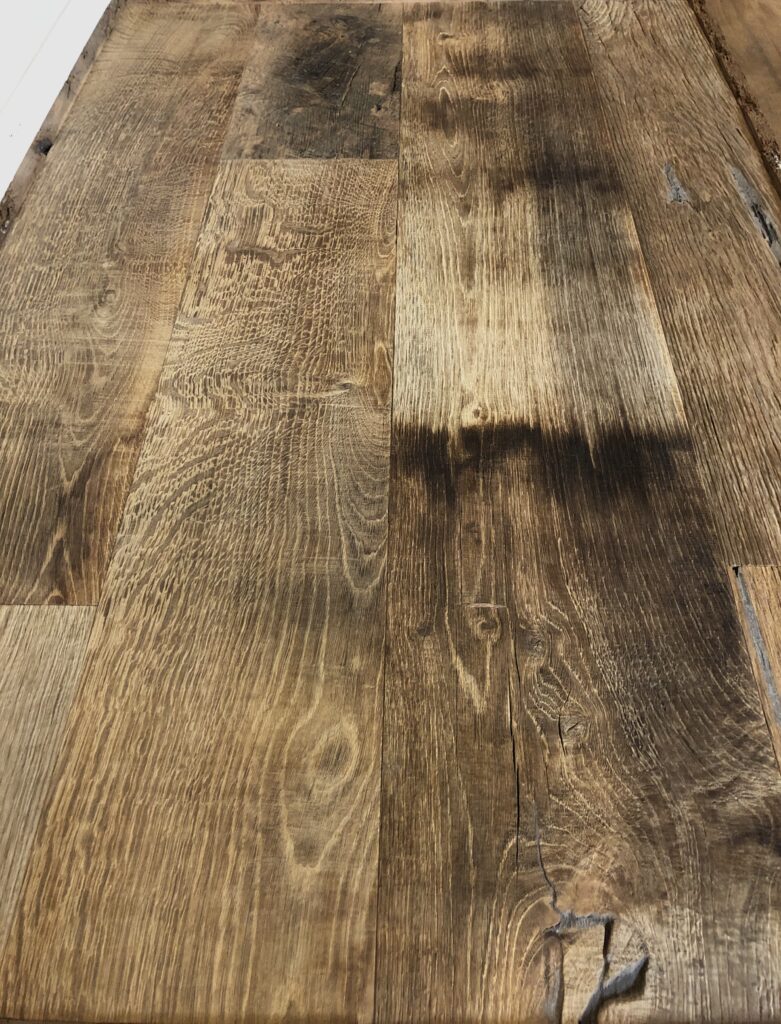 Barn Wood plank flooring