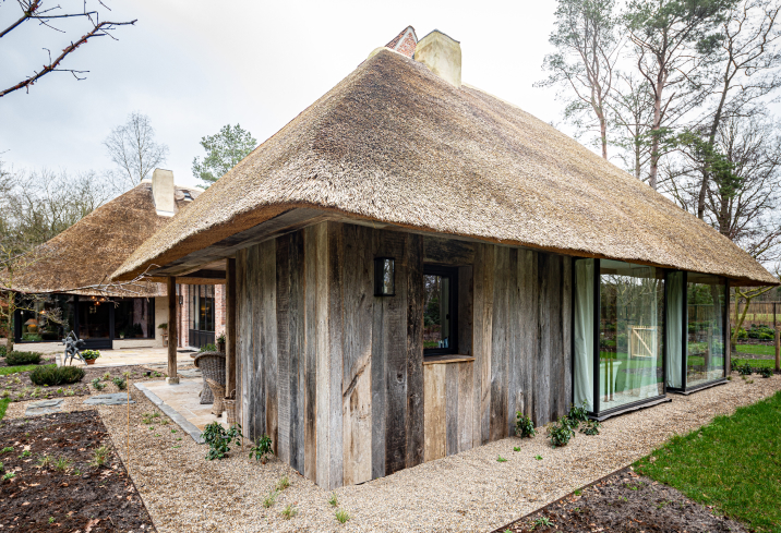 Barnwood gevelbekleding