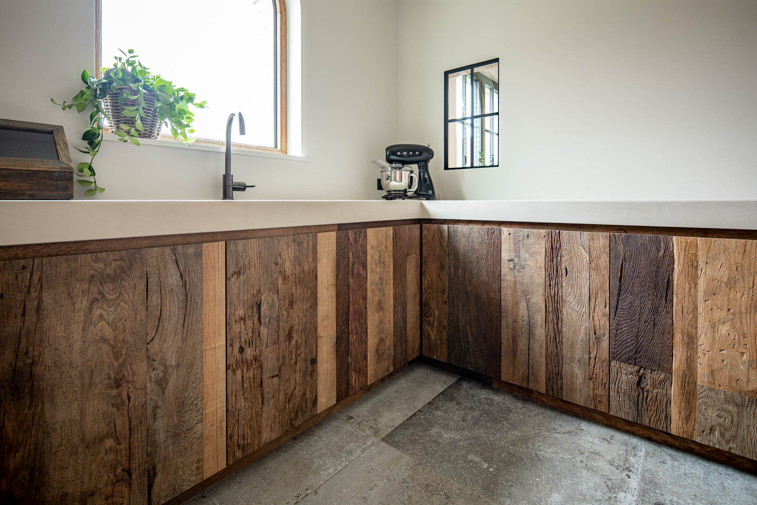 Oud eiken hout