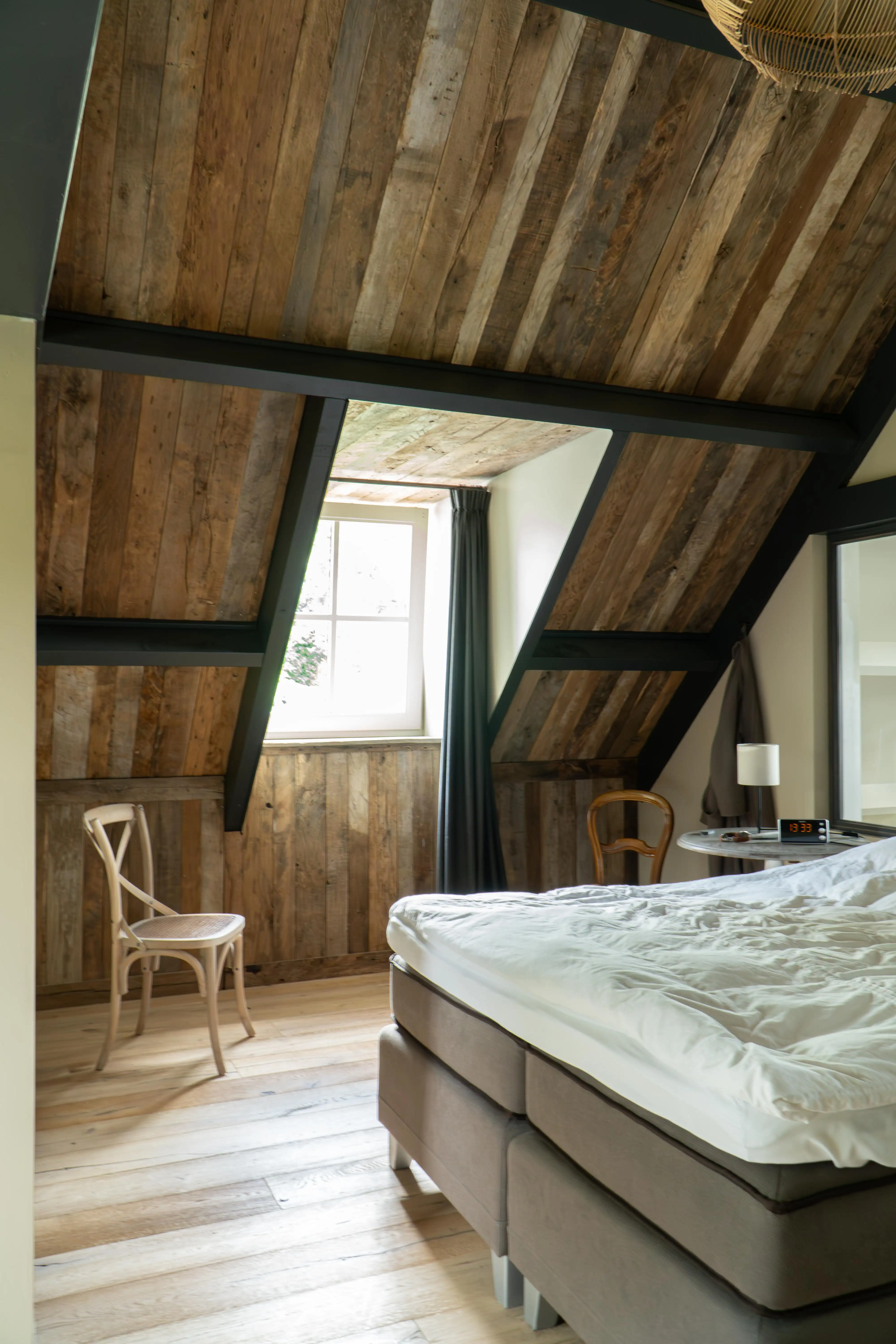Barnwood wandbekleding