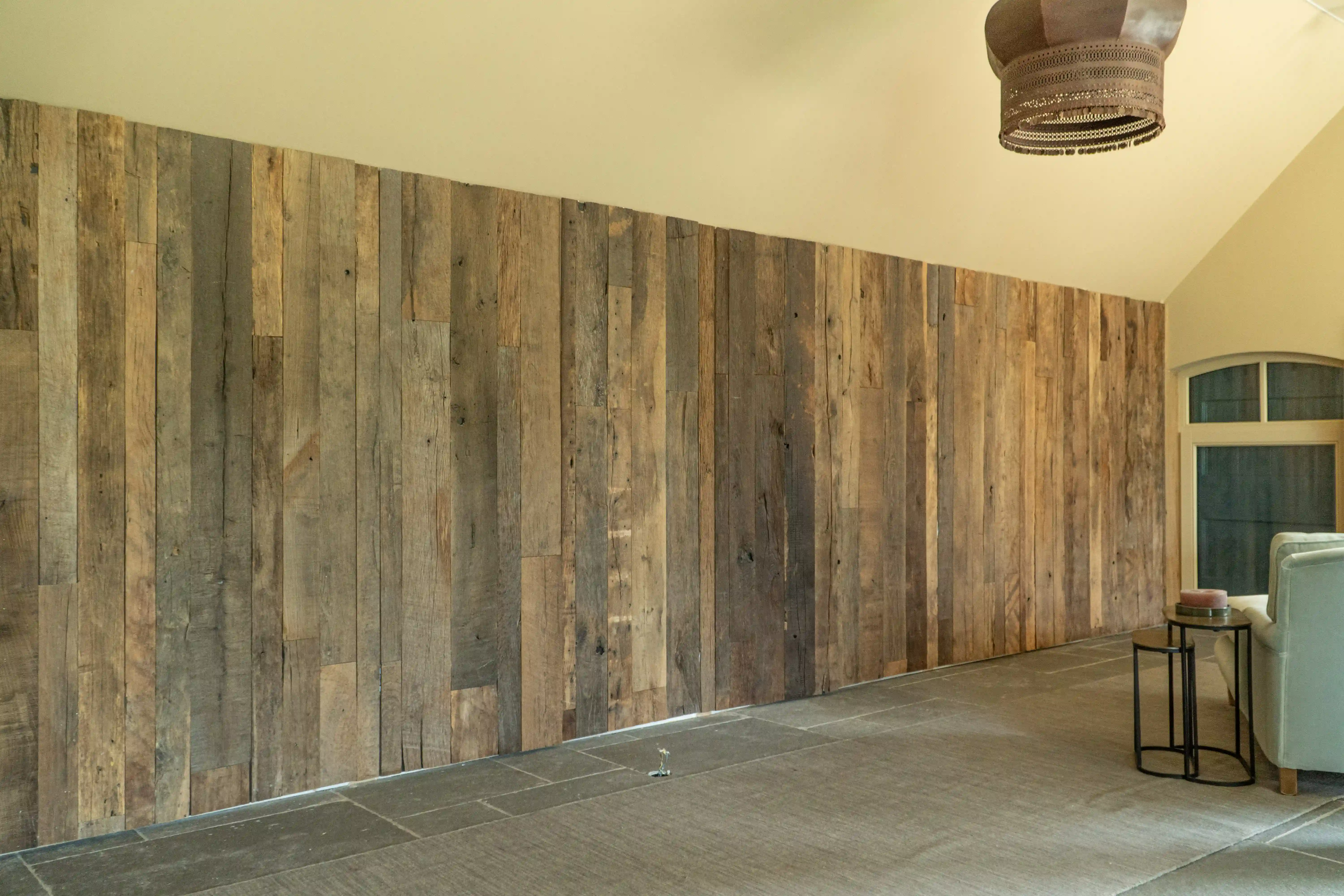 Barnwood wandbekleding