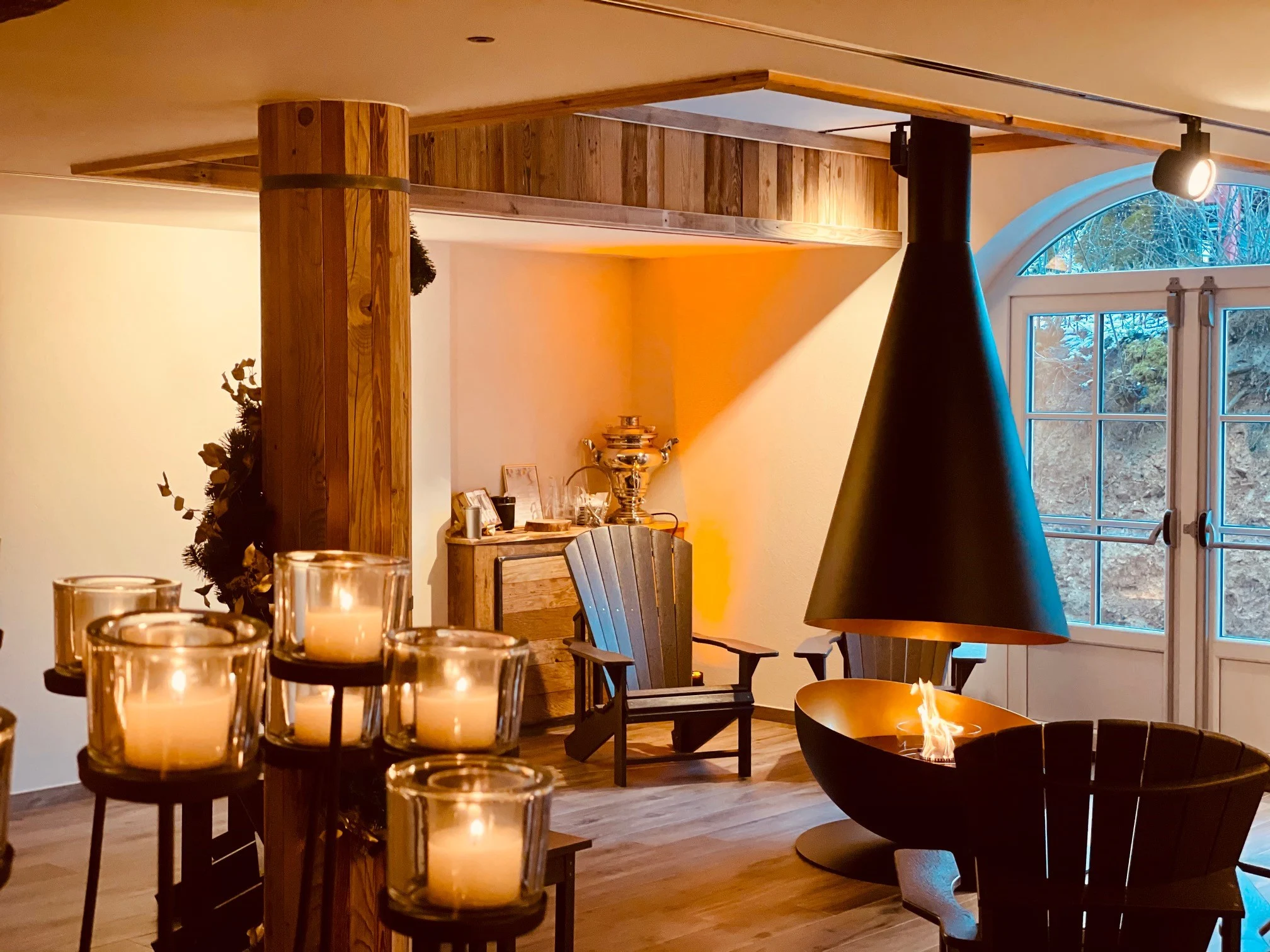 Oud grenen in spa