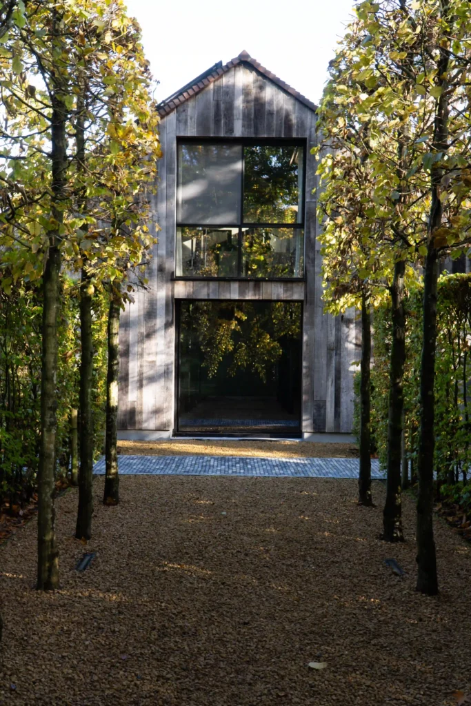 gevelbekleding hout verticaal barnwood