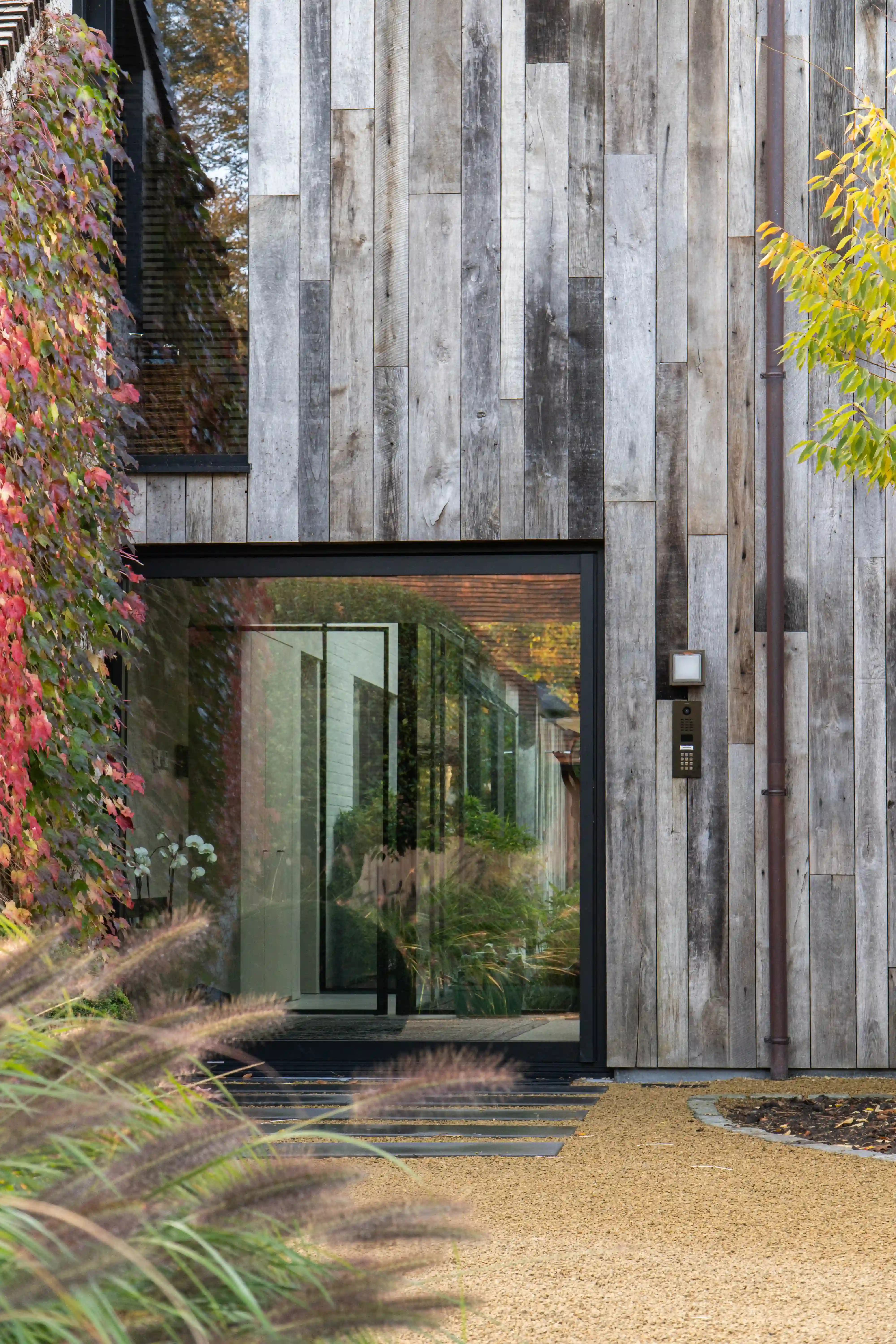 Barnwood gevel circulair gevelmateriaal
