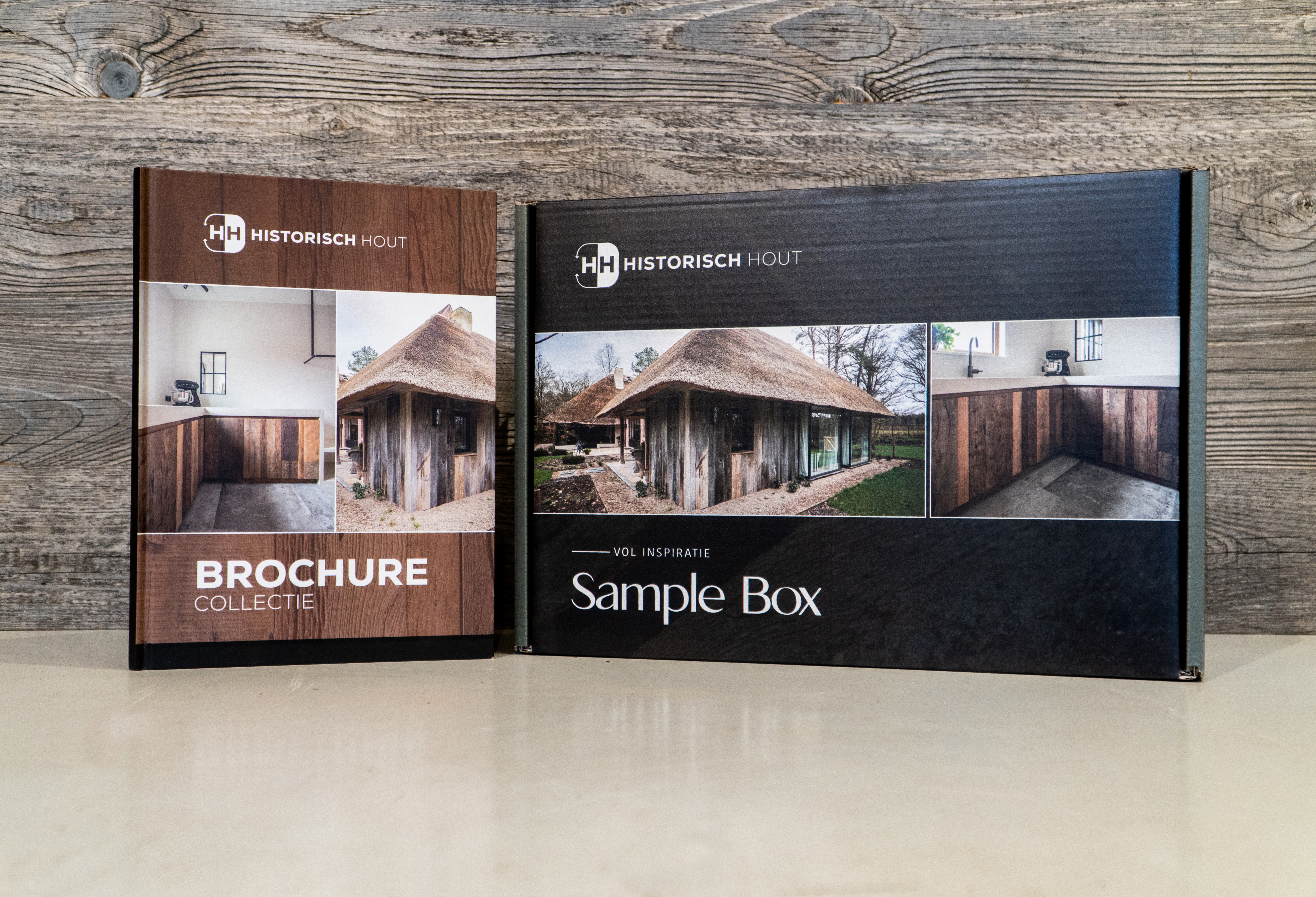 Brochure van Historisch Hout