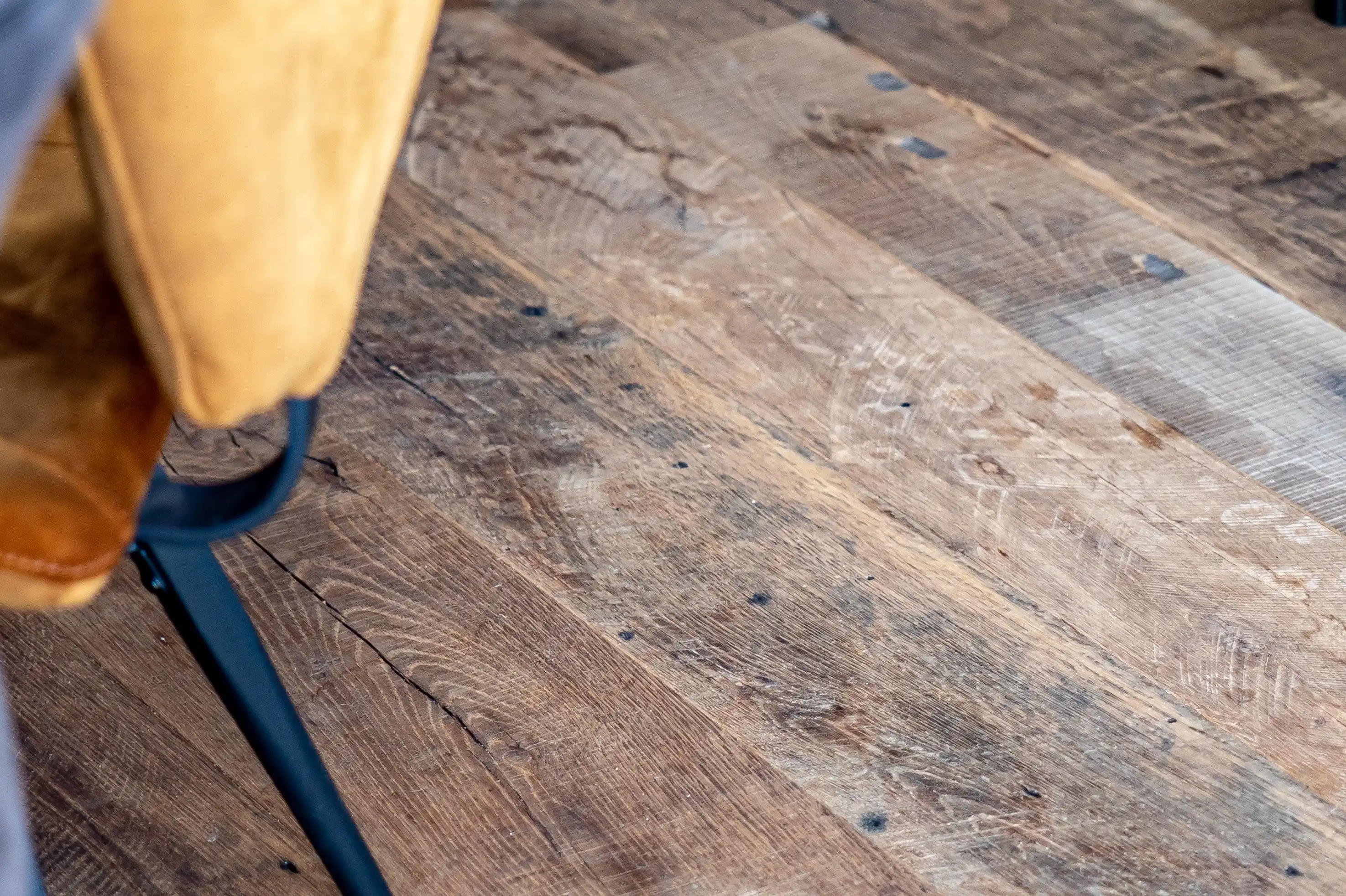 Barnwood vloer