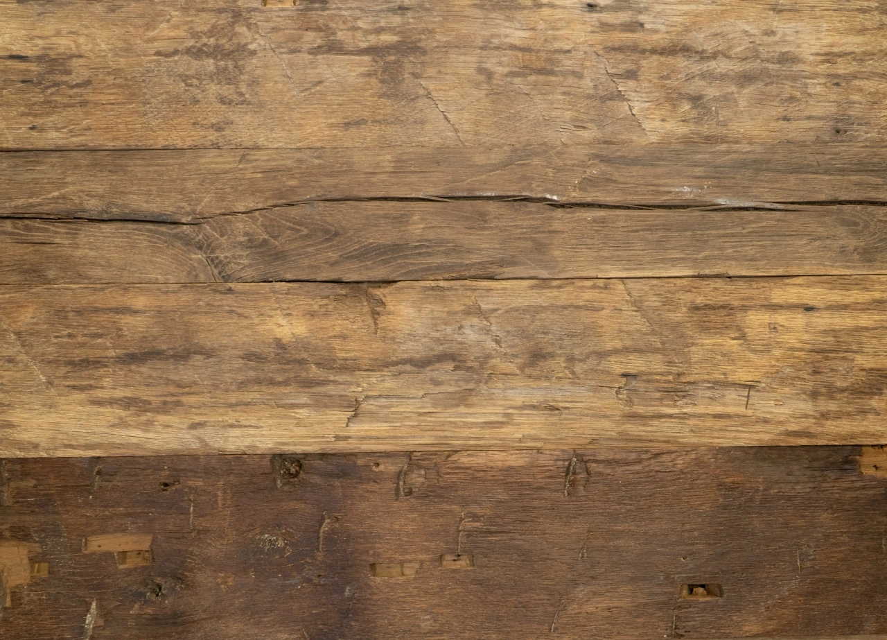 Oude eiken houten planken