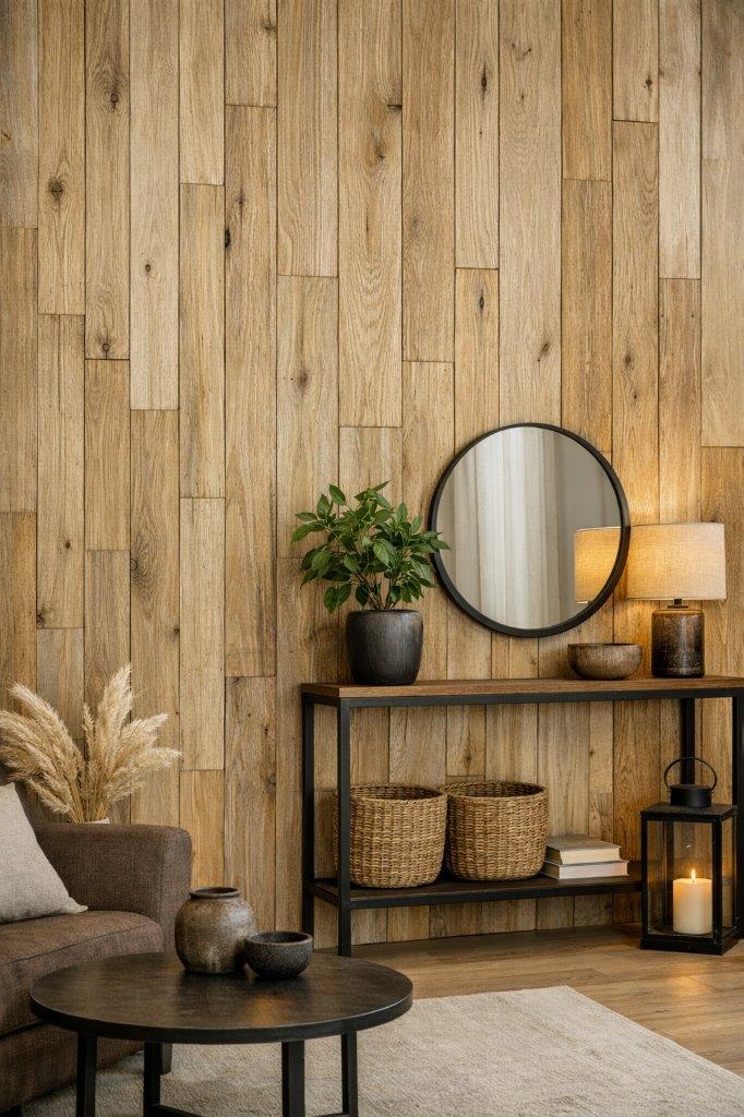 Barnwood eiken geschaafd