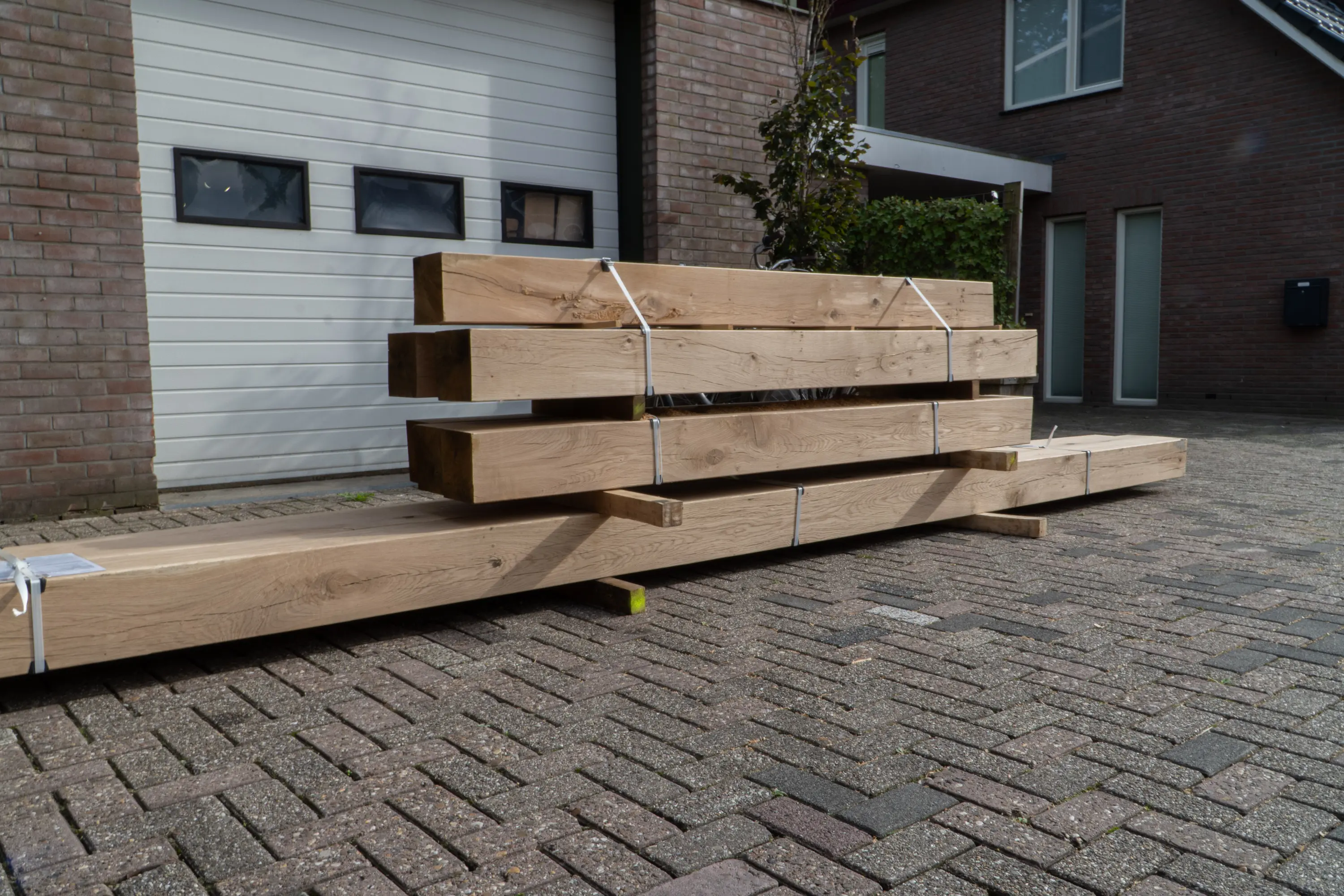 Licht eikenhout met fijne nerf