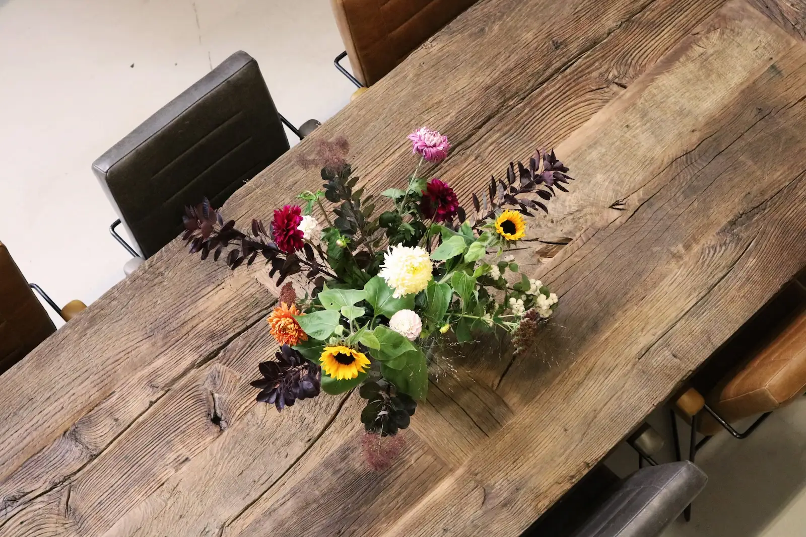 Eiken tafel