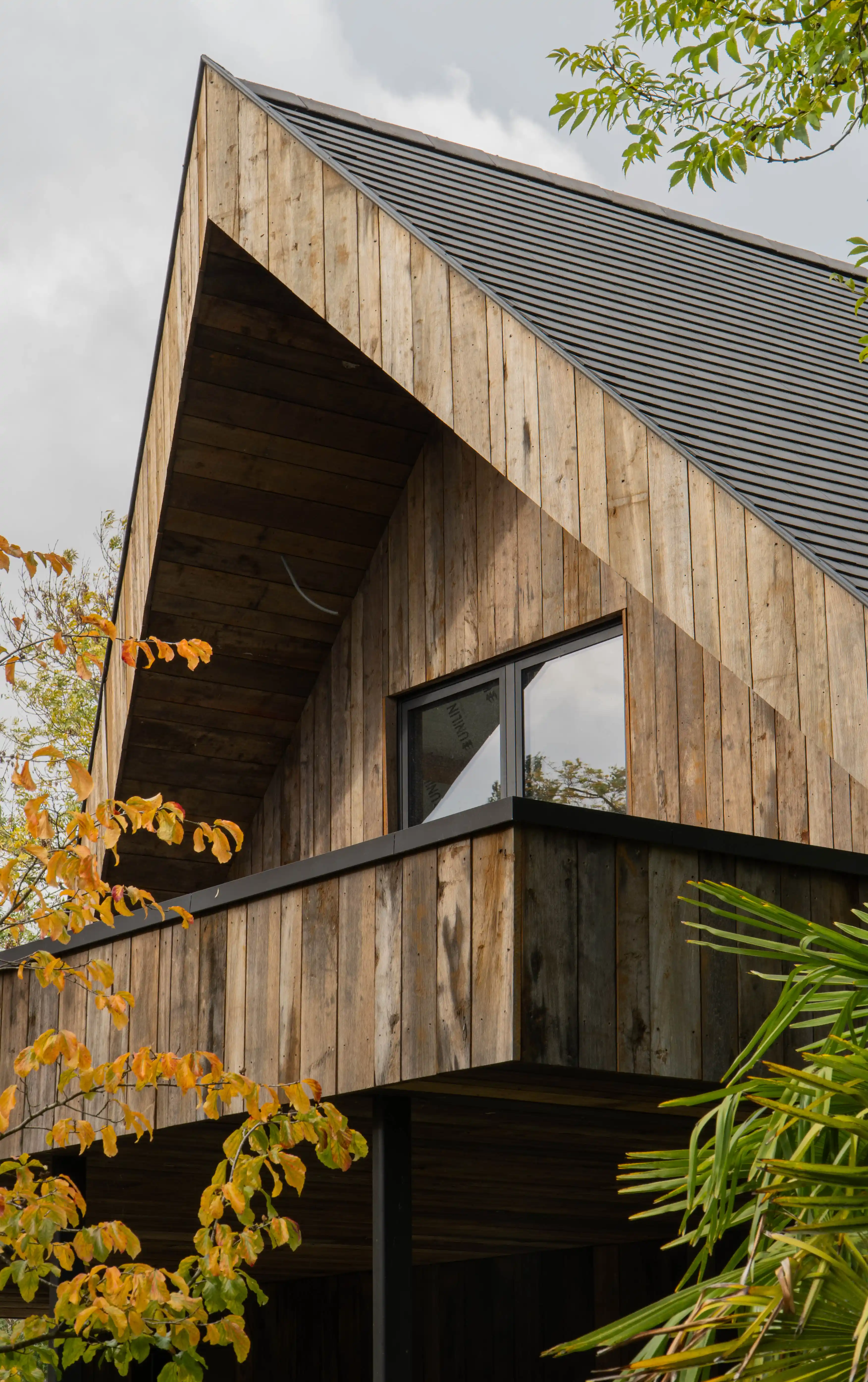 Duurzame houten gevelbekleding