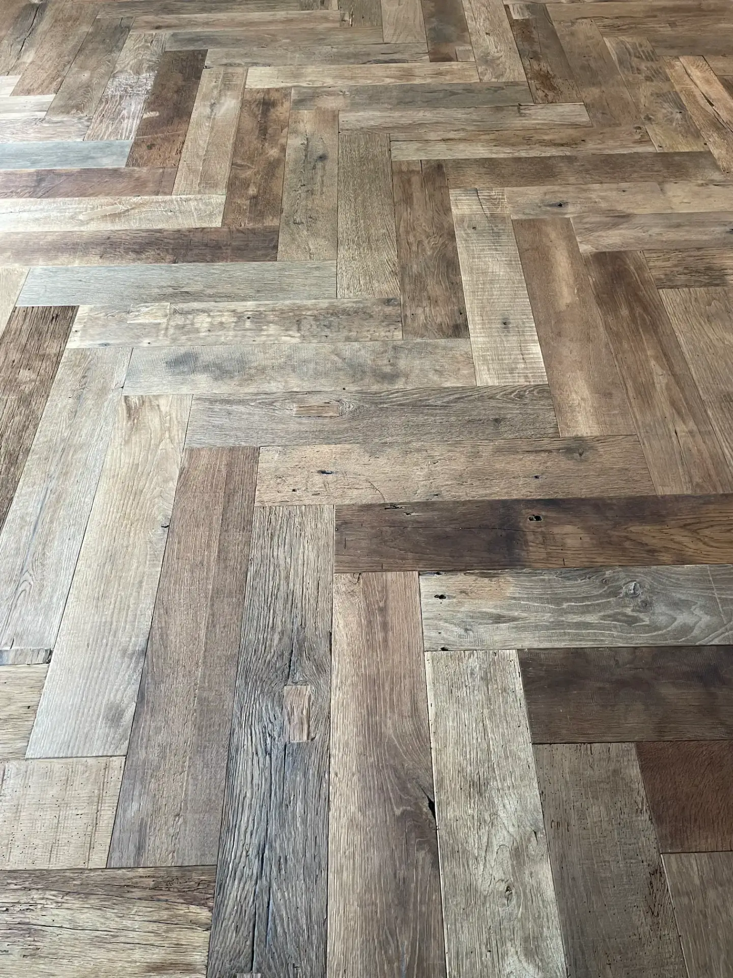 Barnwood vloer