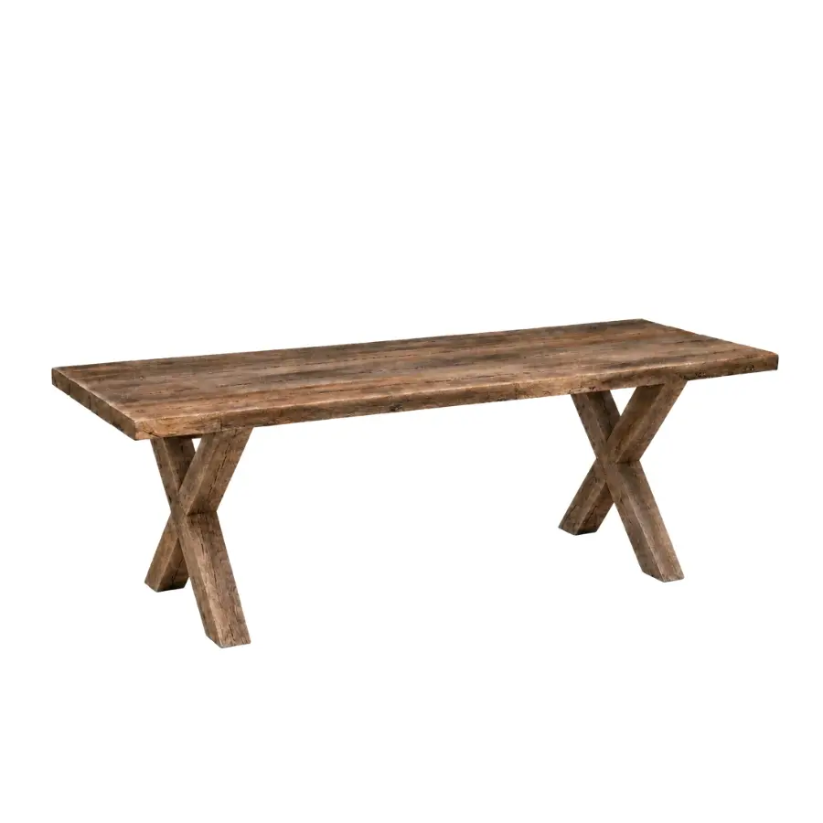 Robuuste eiken tafel
