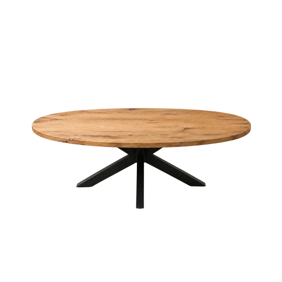 Ovale tafel eiken