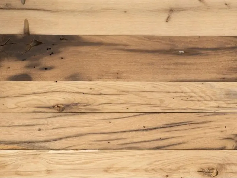 eiken houten vloer