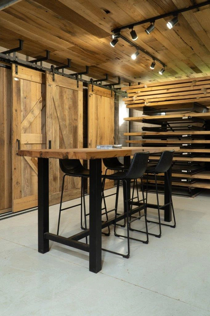Showroom bij Historisch Hout